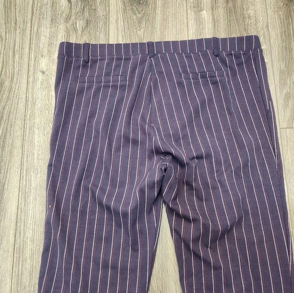 Betabrand W0076 Stripe Straight Leg Dress Yoga Pants 2XL - Picture 6 of 10